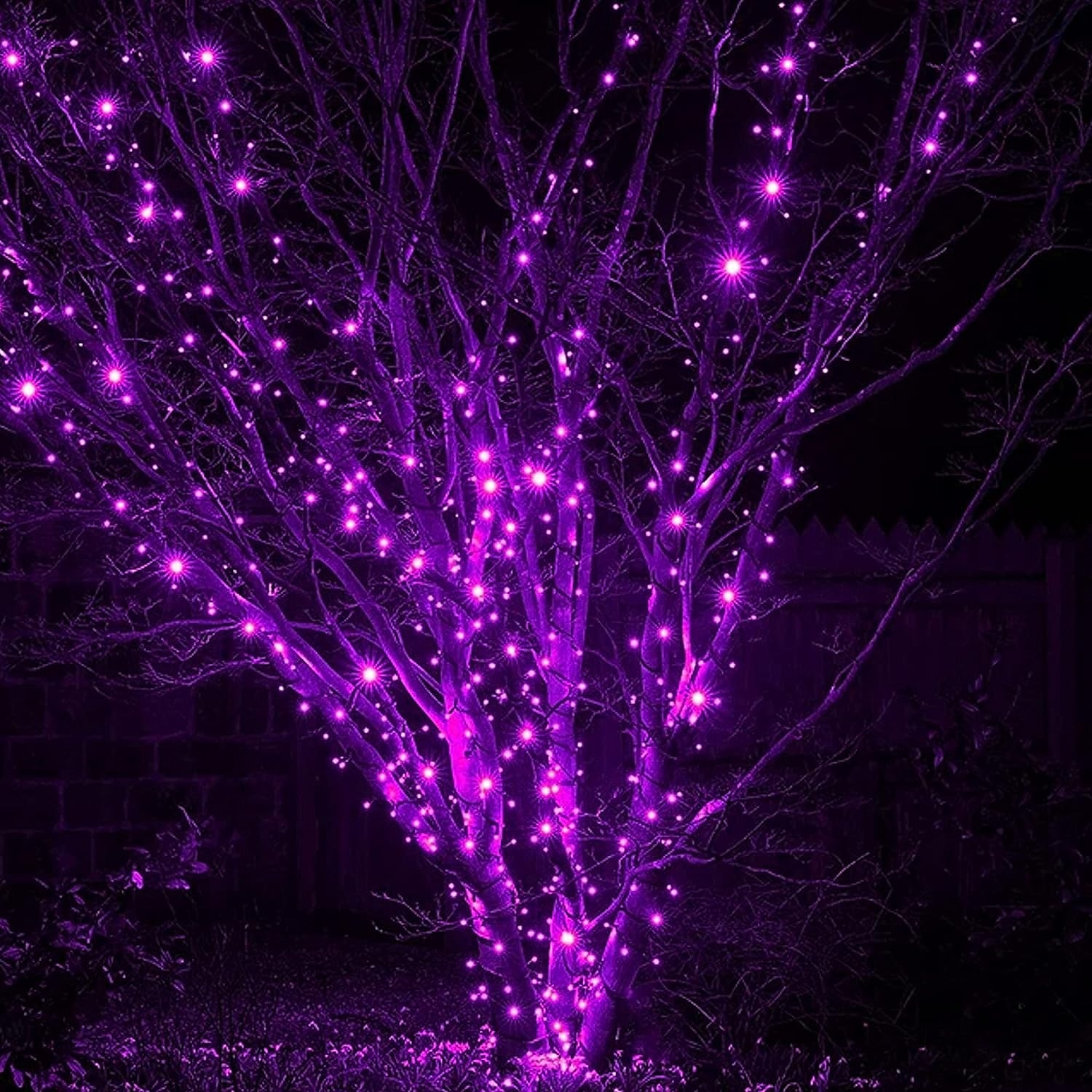 stringa di luce viola di halloween 8 funzioni per interni ed esterni stringa di luce decorativa di halloween spina di sicurezza a bassa tensione 10 metri 100 luci 20 metri 200 luci 30 metri 300 luci del 2025 a $13.99 –P2