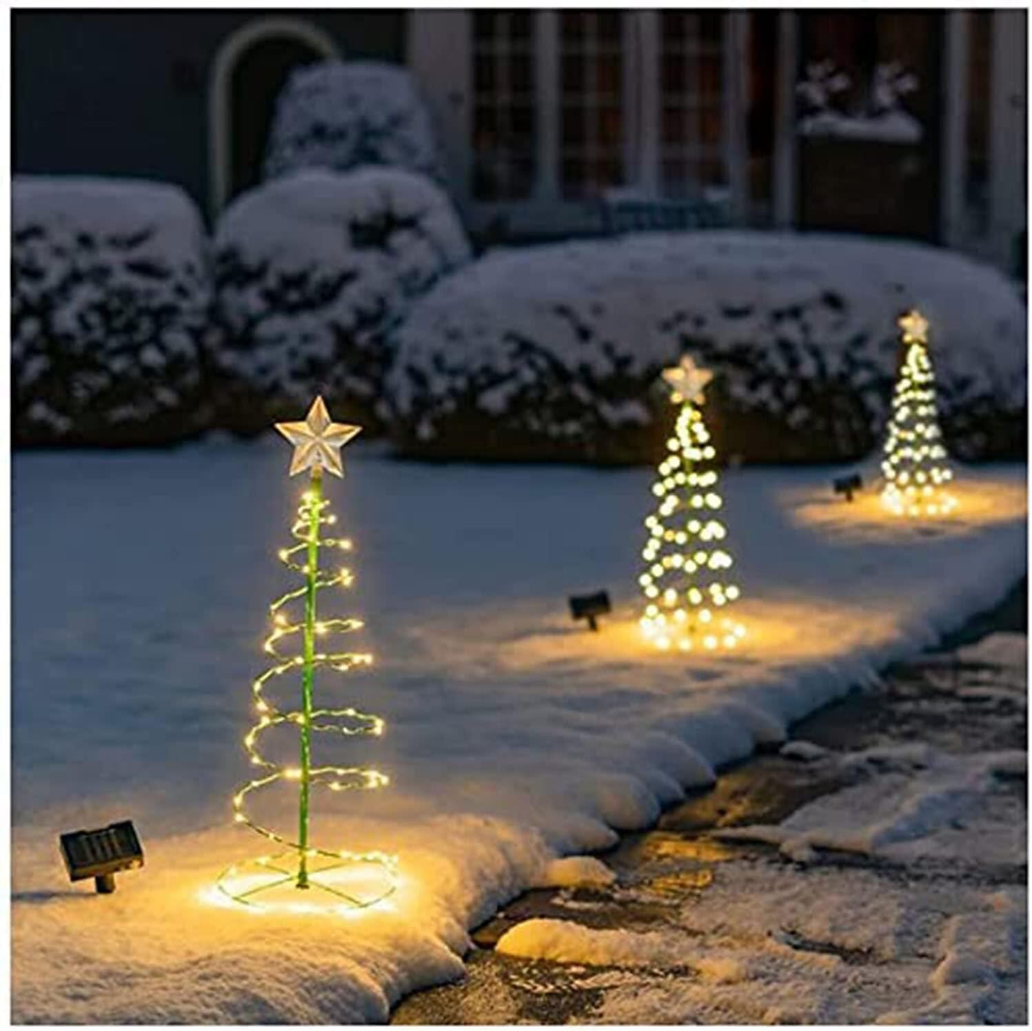 2025年 クリスマスソーラー芝生ライト屋外ip65防水ledクリスマスツリーガーデンライトクリスマス中庭庭庭歩道屋外装飾 コレクション – $14.99 –P3