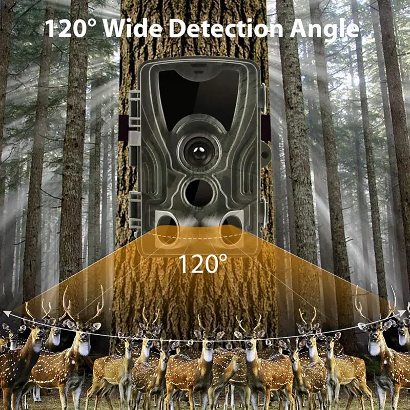Capture Wildlife in Action HC-801A Hunting Trail Camera With Night Vision & Motion Activation 2025 - $62.99 –P4