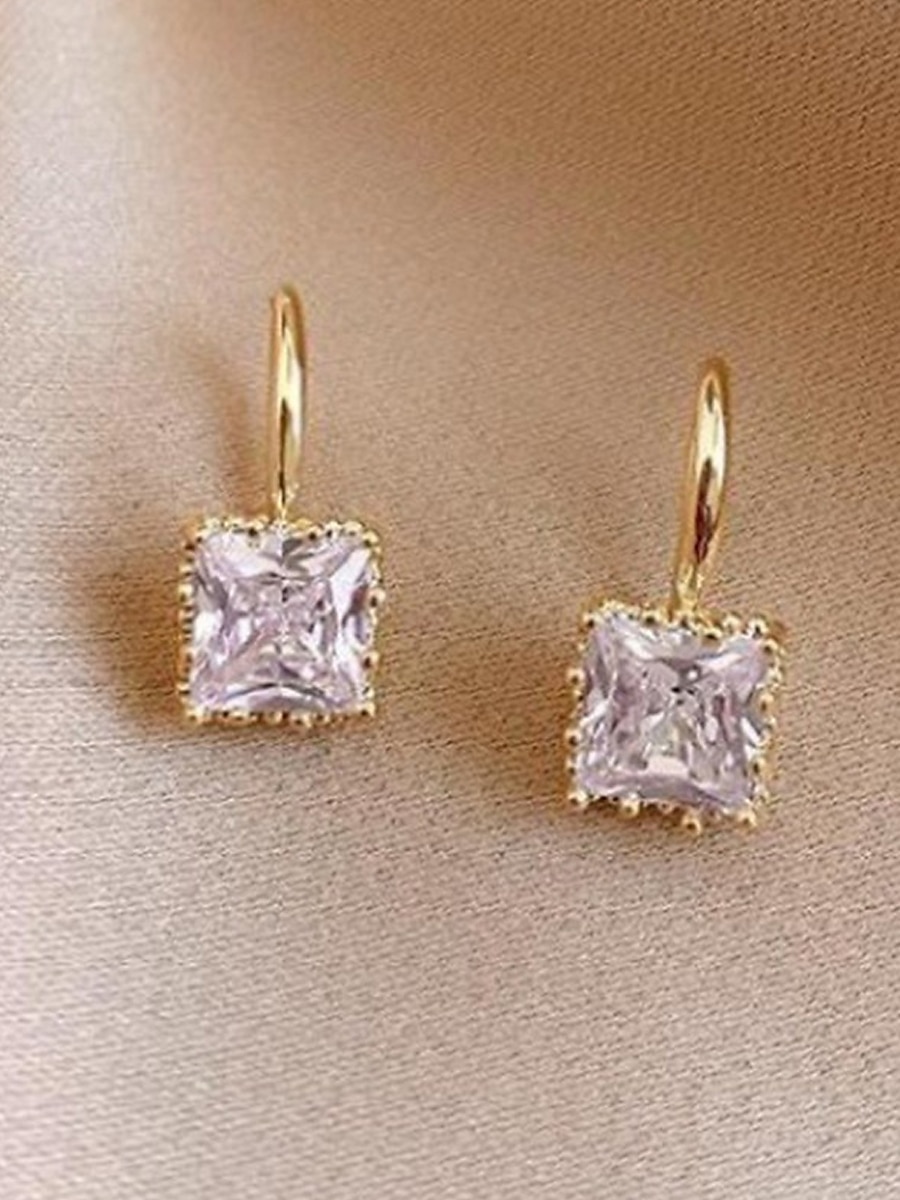 Femme Boucles d'oreille Mode Extérieur Géométrie Boucle d'oreille de 2025 ? $7.49 –P5