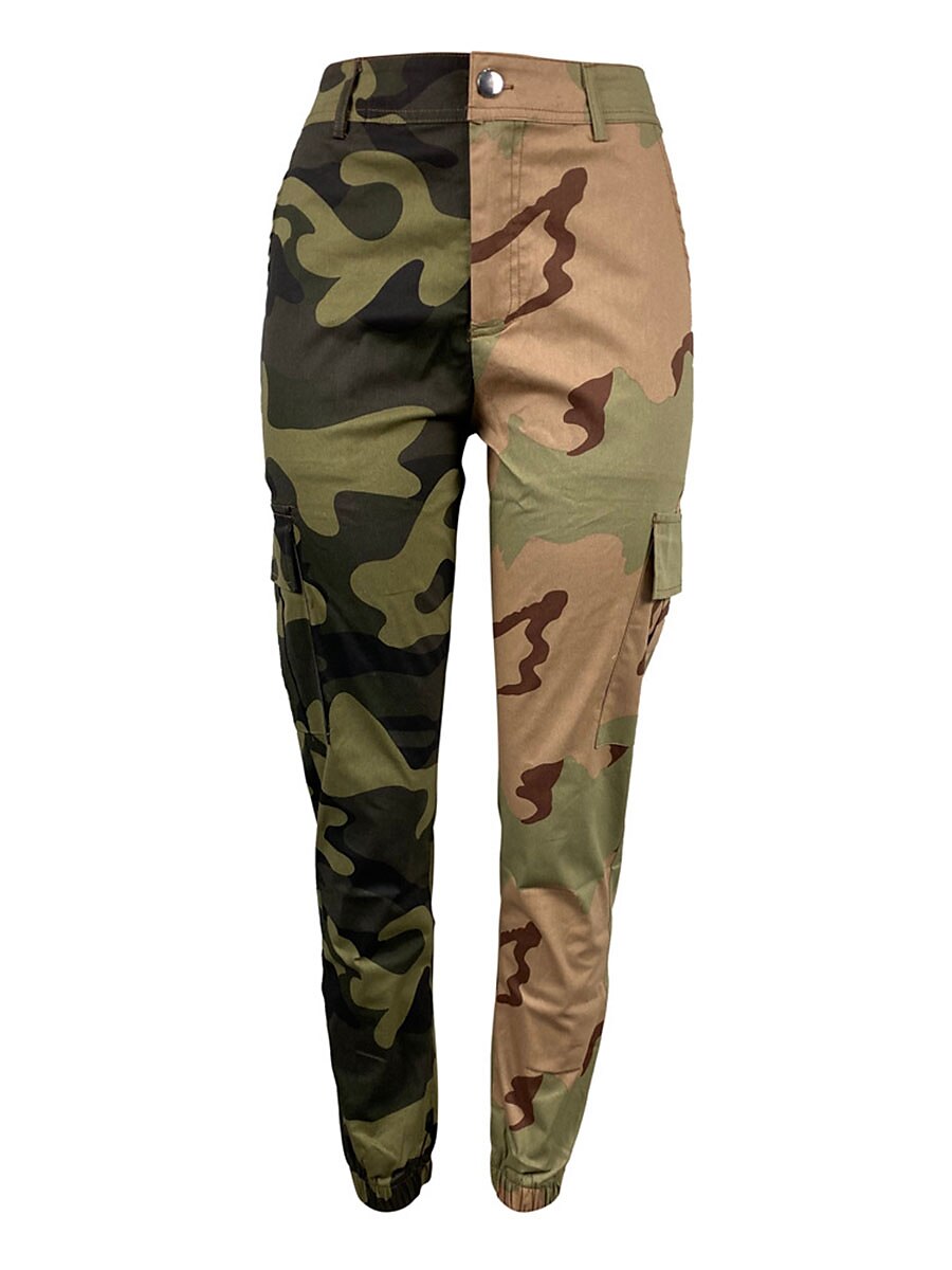 Women's Cargo Pants Pants Trousers Full Length Active Fashion Outdoor Street Khaki Army Green S M Fall Winter 2023 - US $34.99 –P15