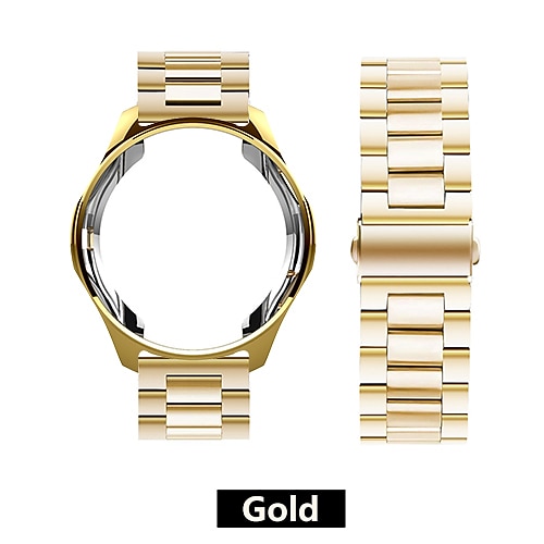 Watch Band for Samsung Galaxy Watch 6 5 4 40/44mm Watch 6 Classic 43/47mm Watch 5 Pro 45mm Watch 4 Classic 42/46mm 3 41mm Stainless Steel Replacement  Strap with Case Sport Band Wristband 2025 - $18.99 –P8