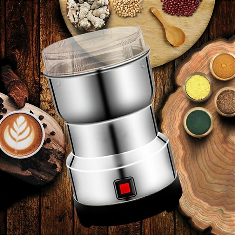 Macinino elettrico per chicchi di caffè, lame in acciaio inossidabile, frullatore per spezie, erbe e noci del 2025 a $28.99 –P4