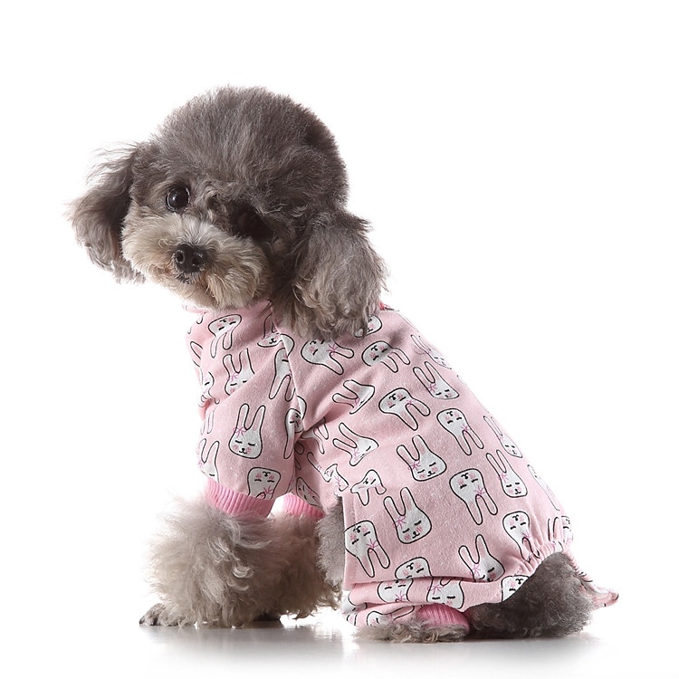 Hunder Katter Pyjamas søt stil Fritid Vinter Vanntett Pustende Myk Vaskbar Bekvem Fritid / hverdag Hundeklær for Bichon Frisé Pommeran ungt kjæledyr Sommerfugl Small 2025 - $26.99 –P6