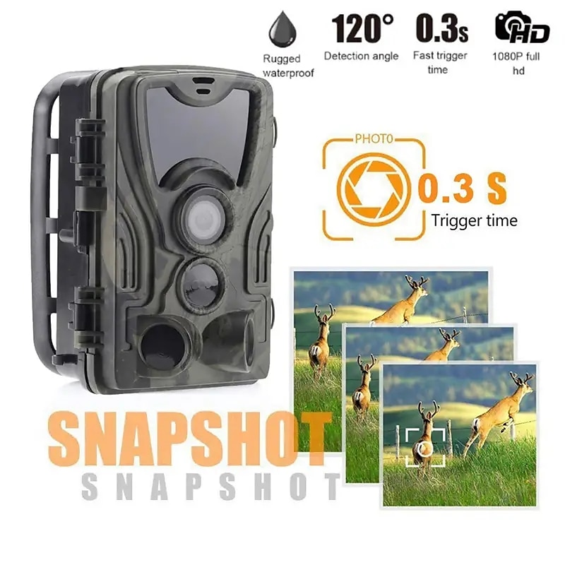 Capture Wildlife in Action HC-801A Hunting Trail Camera With Night Vision & Motion Activation 2025 - $62.99 –P11