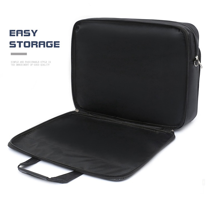 Men's Business Laptop Bag with Shoulder Strap, Water-Resistant Work Briefcase with Multiple Zipper Pockets for Office and Travel 2025 - $26.99 –P6