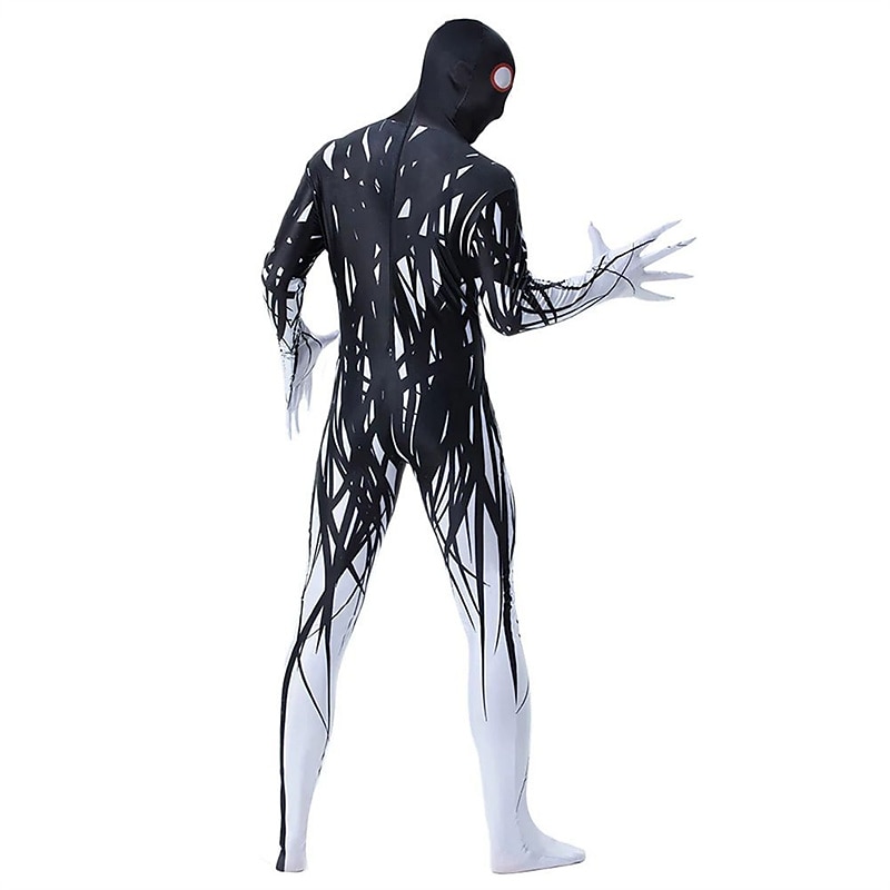 Traje de Cuerpo Completo Traje de cosplay Body Calavera Monstruo Zalgo Cosplay Niños Adulto Hombre Chico Carnaval Mascarada Mardi Gras Fiesta Víspera de Todos los Santos Rendimiento Disfrazarse 2026 - $37.99 –P19