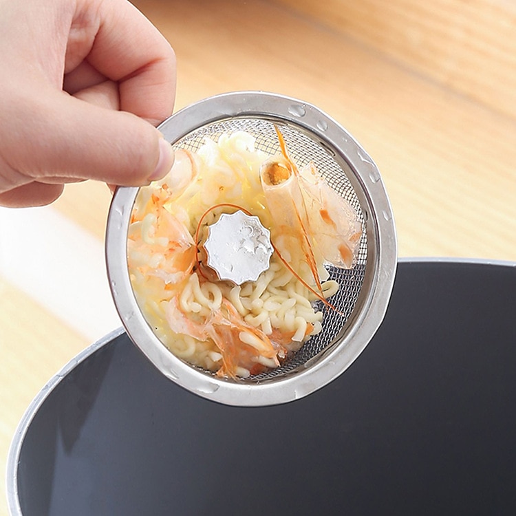 Filtro per lavello della cucina Filtri a rete per lavello in acciaio inox Utensili da cucina Scarichi a pavimento del bagno Raccogli capelli Filtro per rifiuti del 2026 a $9.99 –P8