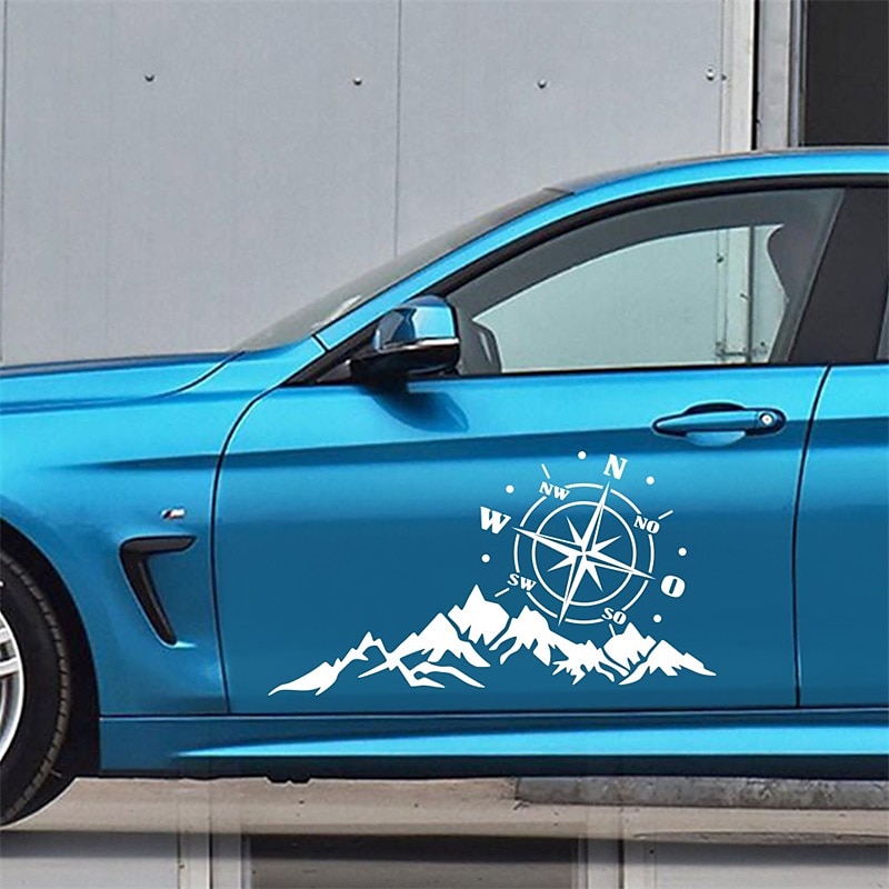 ovendash diy design auto kuorma koristeelliset tarrat maastoautolle vuoristoseikkailijoille kompassi maastoauto matkailuauto asuntoautotarvikkeet 2025 - $11.99 –P5