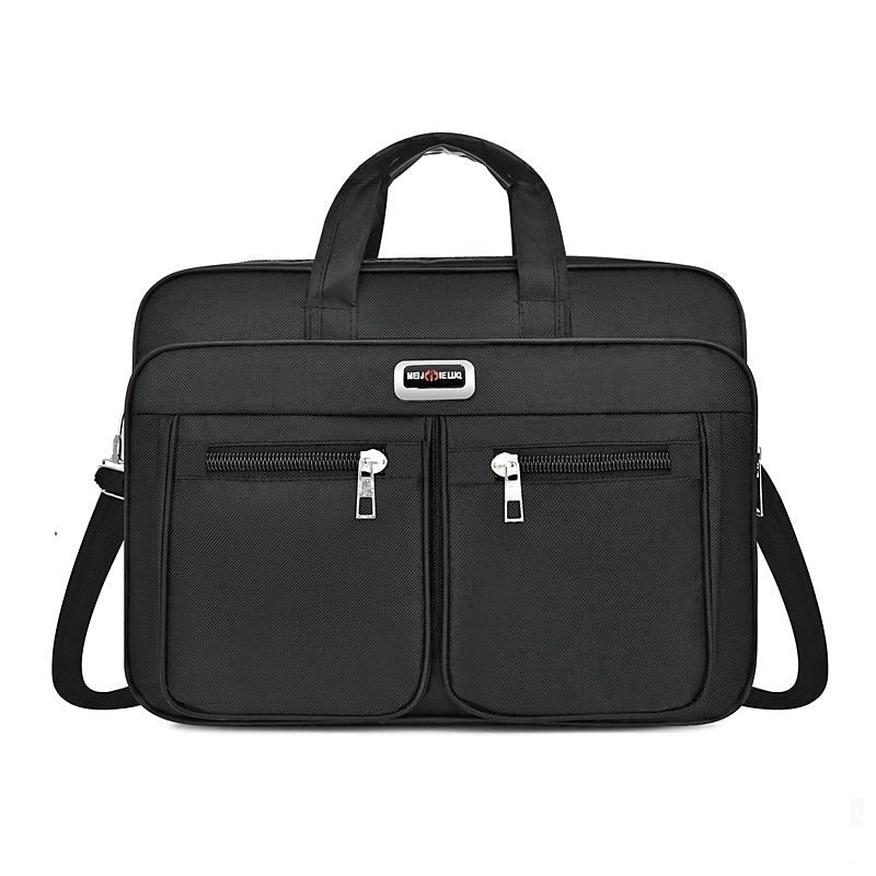 Men's Business Laptop Bag with Shoulder Strap, Water-Resistant Work Briefcase with Multiple Zipper Pockets for Office and Travel 2025 - $26.99 –P10