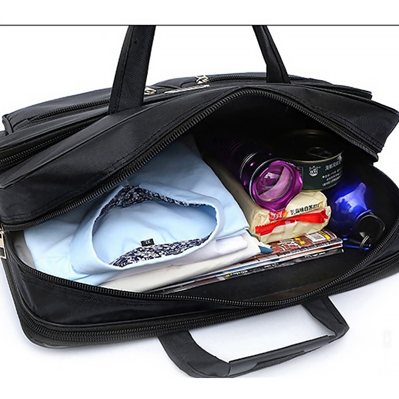 Men's Business Laptop Bag with Shoulder Strap, Water-Resistant Work Briefcase with Multiple Zipper Pockets for Office and Travel 2025 - $26.99 –P7