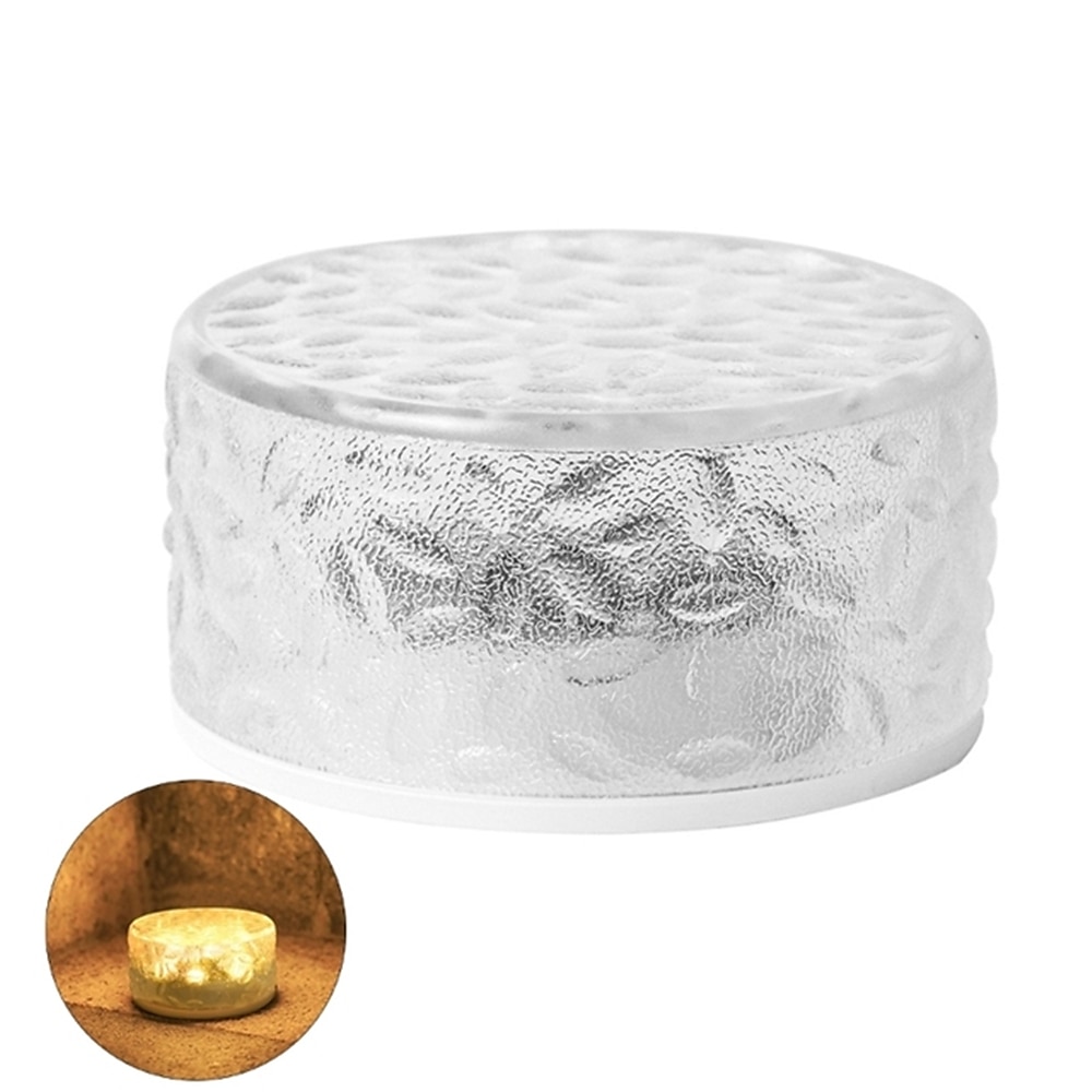 Lampada solare in mattoni di ghiaccio Lampada da giardino paesaggio balcone Lampada da pavimento in piastrelle Decorazione cortile Lampada sepolta con blocco di ghiaccio del 2025 a $10.49 –P7