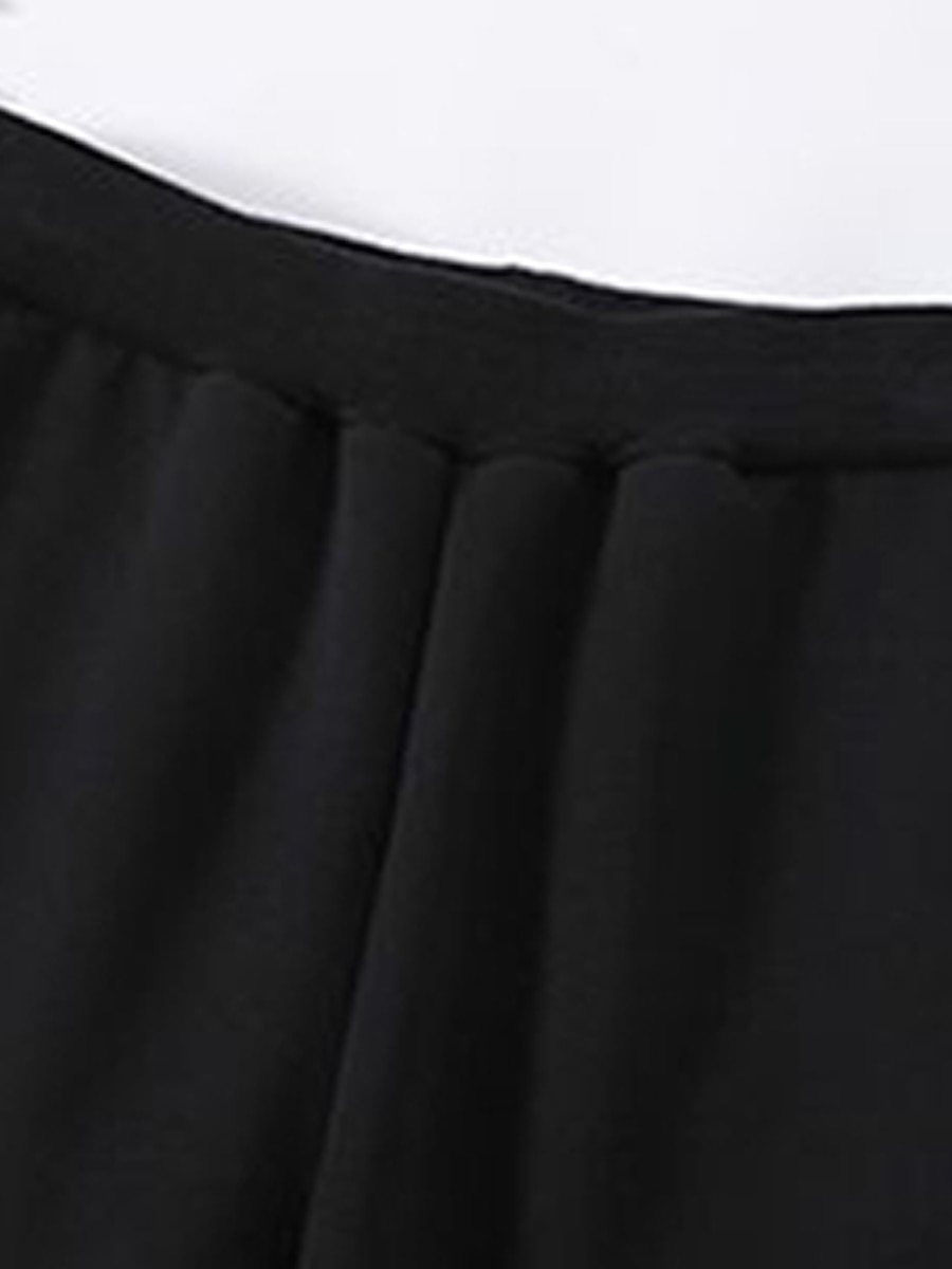 damesfleecebroek joggingbroek broek broek volledige lengte mode streetwear straat dagelijks zwart grijs m l winter 2025 - $23.99 –P4