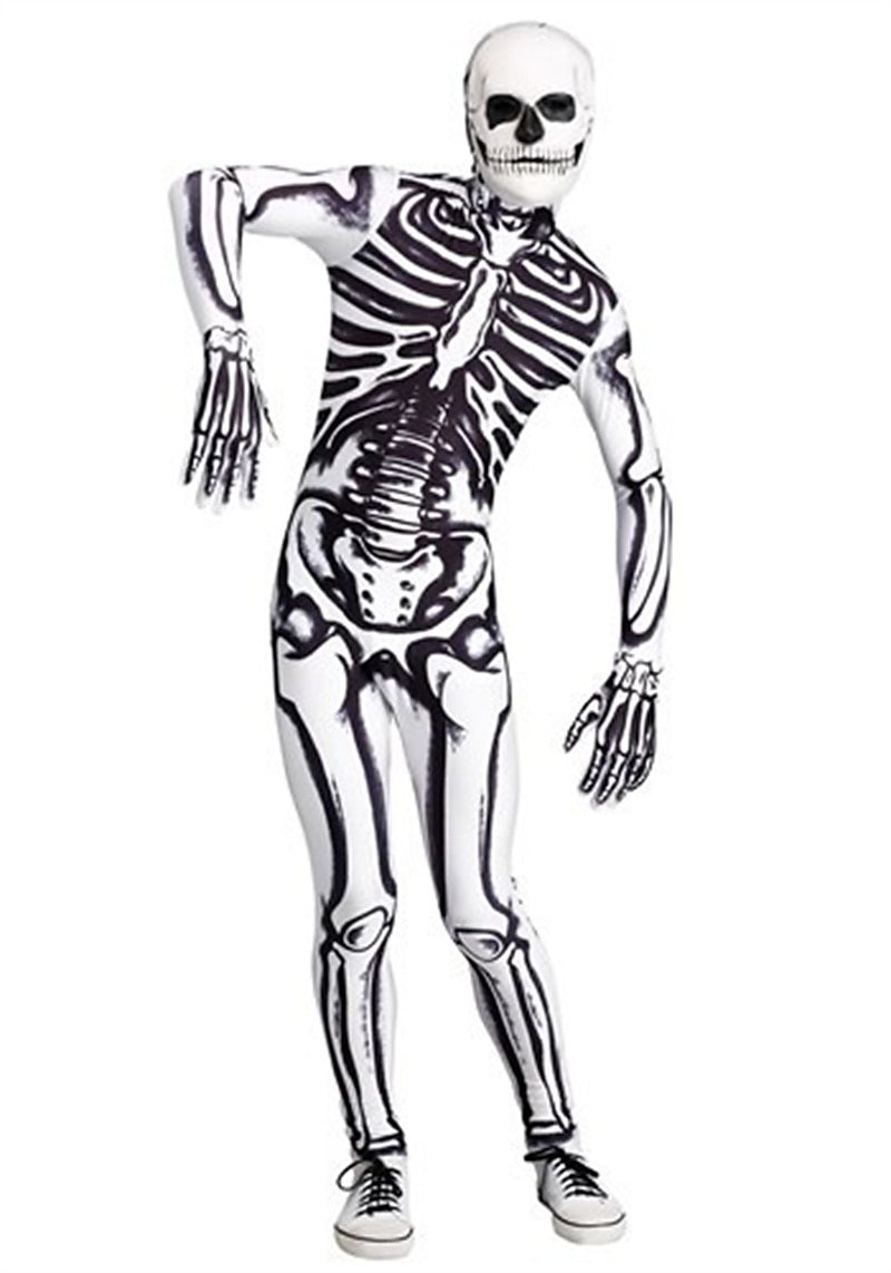 Traje de Cuerpo Completo Traje de cosplay Body Calavera Monstruo Zalgo Cosplay Niños Adulto Hombre Chico Carnaval Mascarada Mardi Gras Fiesta Víspera de Todos los Santos Rendimiento Disfrazarse 2026 - $37.99 –P4