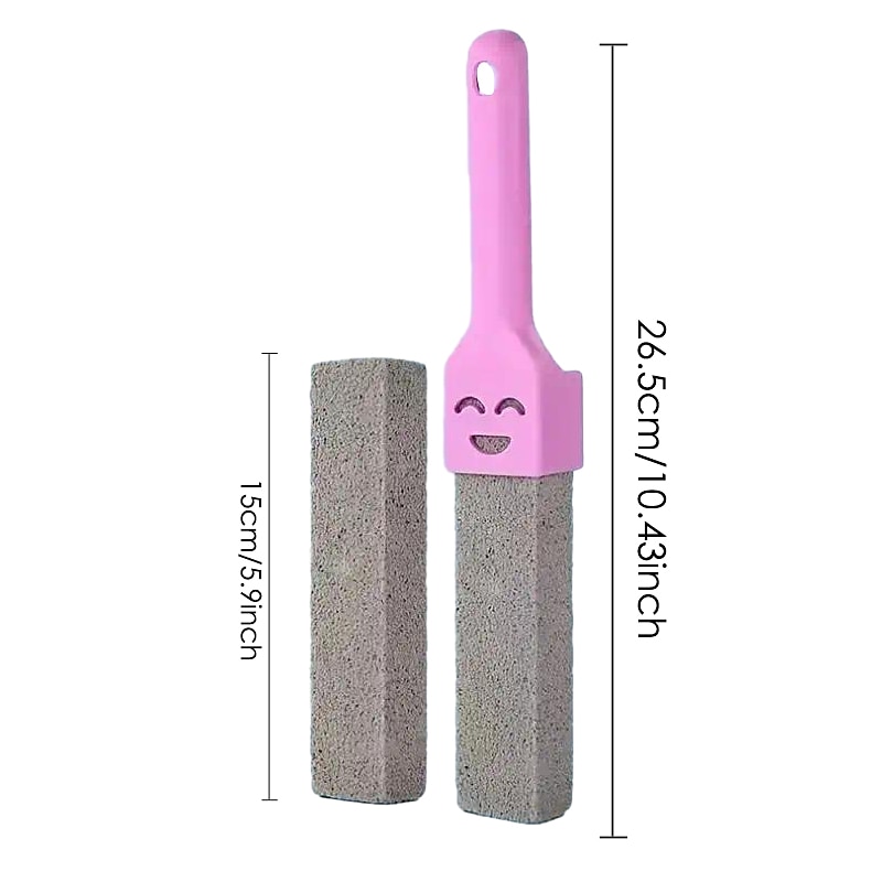 Eliminate Stubborn Hard Water Rings with this 1pc Pumice Stone Toilet Bowl Cleaner - Perfect for Bath/Pool/Household Cleaning! , Bathroom Tools 2025 - $9.99 –P1