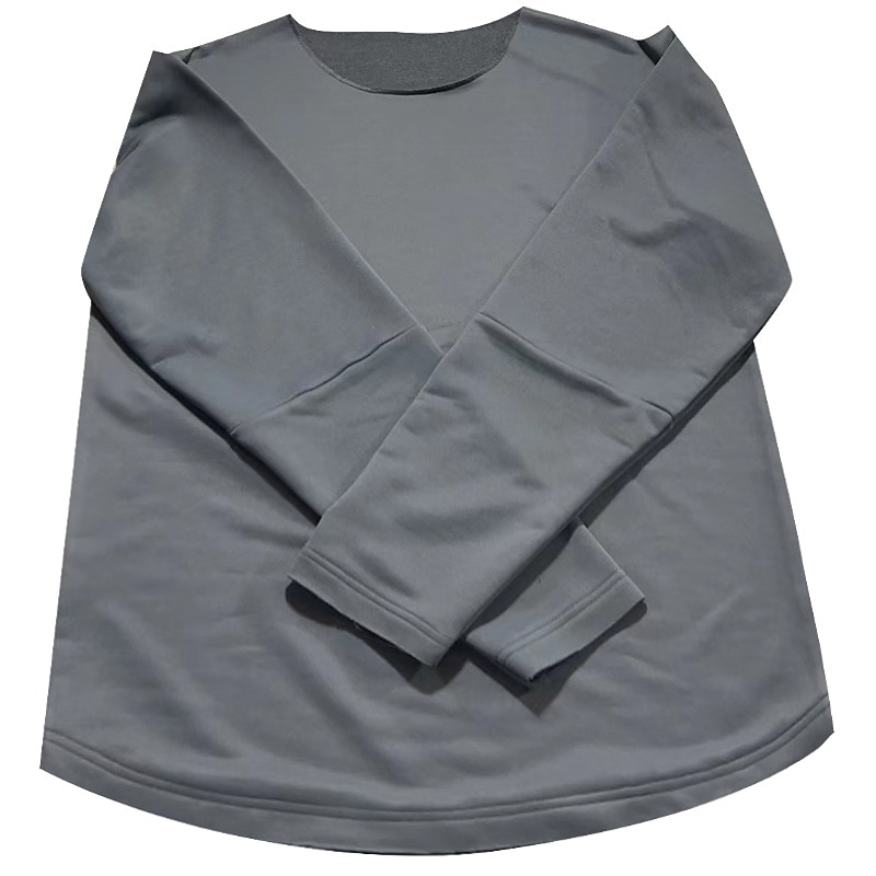 2025年 男性用 スウェットシャツ アプリコット ブラック ホワイト ブルー グリーン クルーネック 平織り スポーツ 日常 祝日 ポリエステル ストリートファッション ベーシック カジュアル 春 & 秋 衣類 パーカー トレーナー 長袖  コレクション – $23.99 –P15