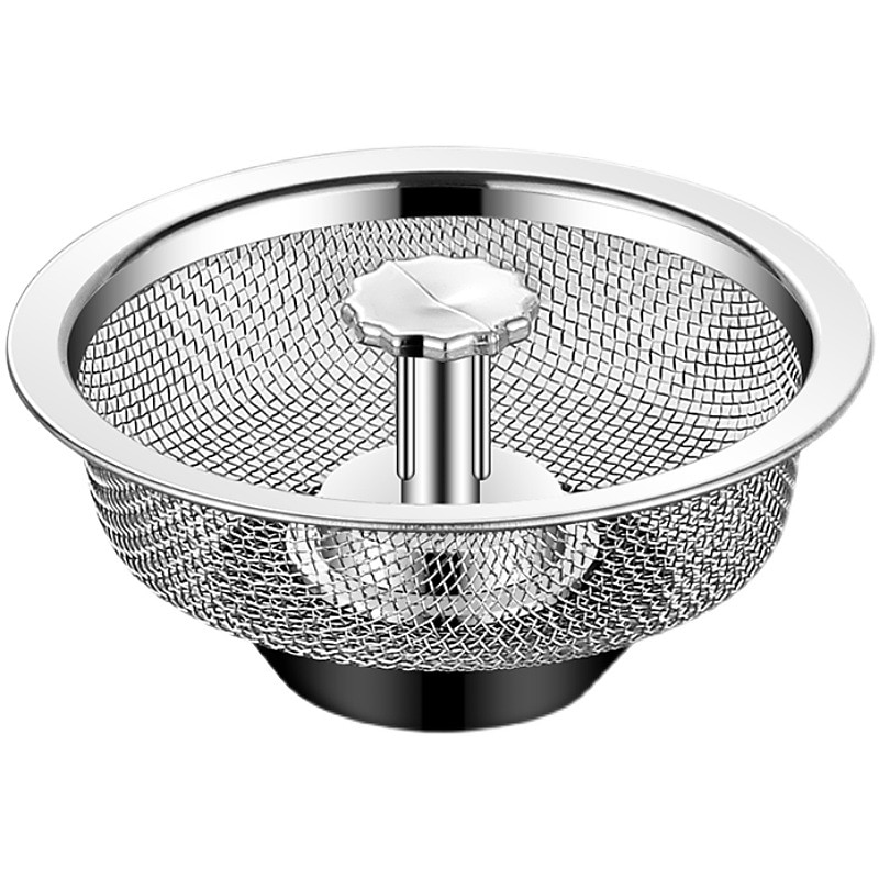 Filtro per lavello della cucina Filtri a rete per lavello in acciaio inox Utensili da cucina Scarichi a pavimento del bagno Raccogli capelli Filtro per rifiuti del 2026 a $9.99 –P6