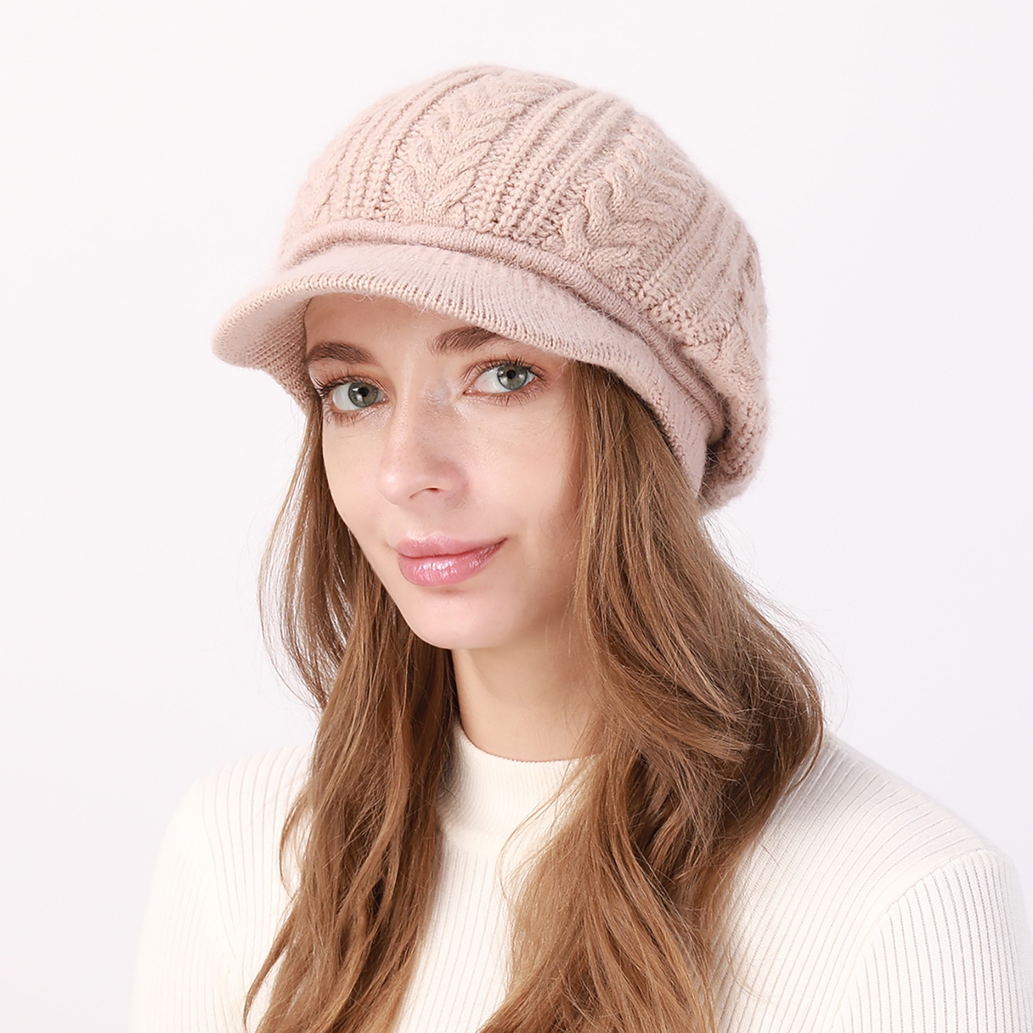 Mulheres Gorro Chapéu Fedora Casa Diário Feriado Cor Sólida / Simples Tricô Casual Estilo nórdico Casual / Diário 1 pcs de 2026 por $19.49 –P6