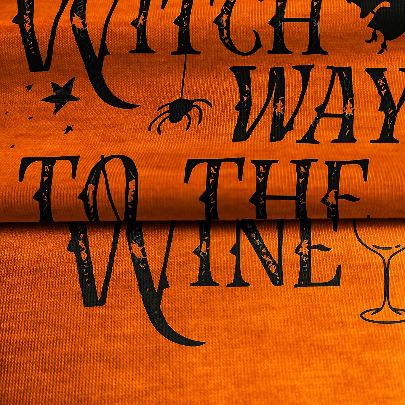 Naisten College Halloween -pusero Aja sivuun Polyesteri Kirjain Halloween Kausaliteetti Urheilu Perus Neon ja kirkas Pyöreä kaula-aukko Pitkähihainen Ylä- Mikrojoustava Syystalvi 2025 - $25.99 –P4
