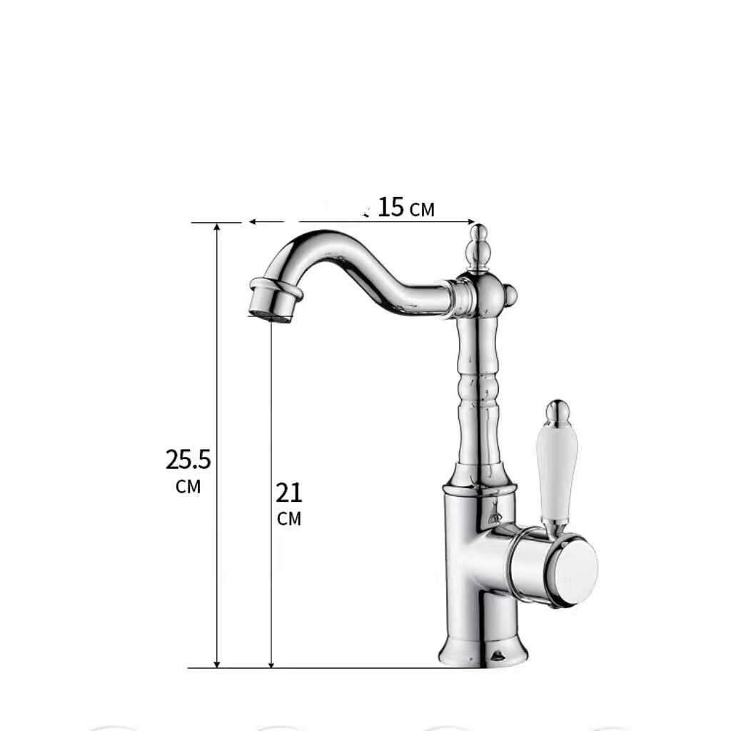 Robinet lavabo - Classique Plaqué Set de centre Mitigeur un trouBath Taps de 2025 ? $97.99 –P4