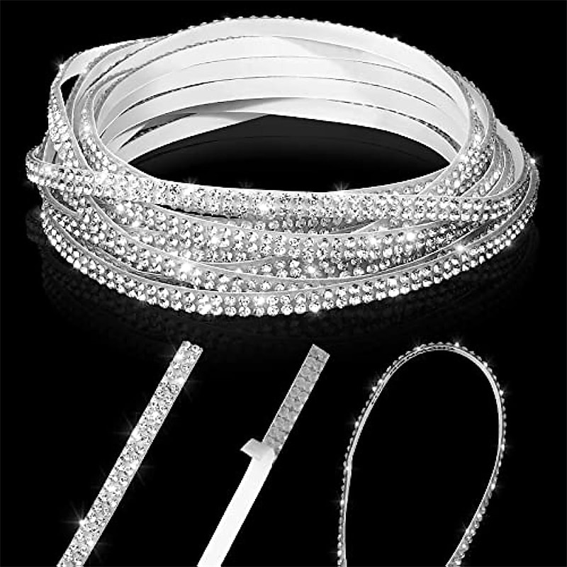 starfire 5m bling auton verhoilu itsekiinnittyvä bling auton sisäpuolen auton lisävarusteet naisille auton kojelautakoristeet 2025 - $15.99 –P5