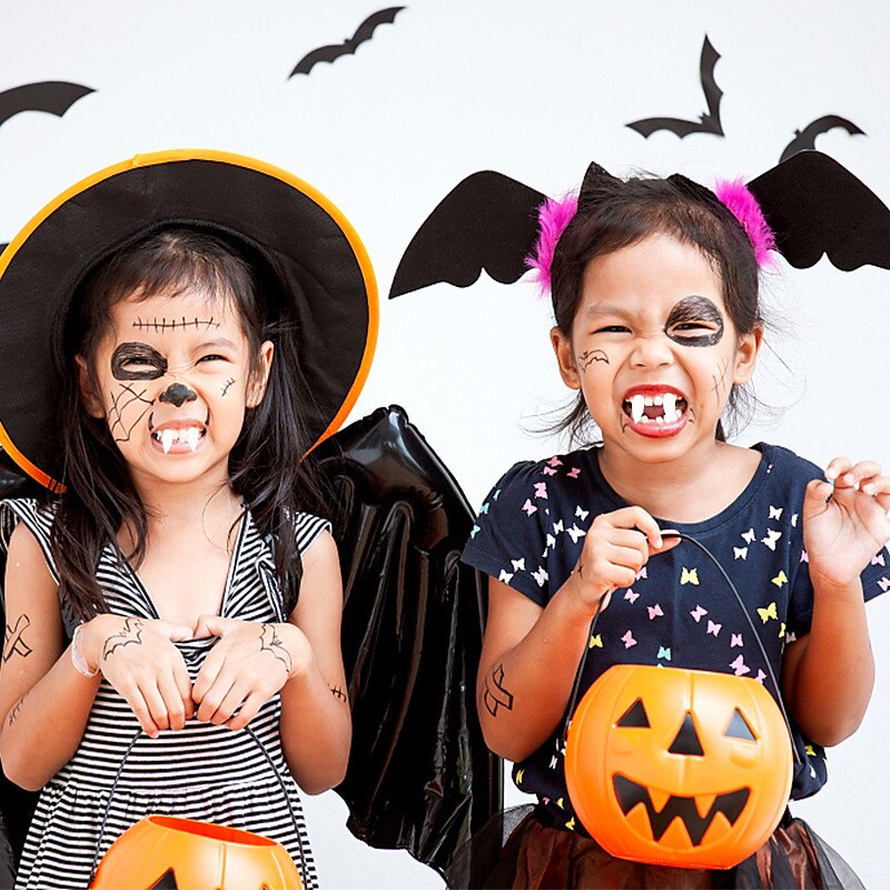 5 ks halloween upíří zuby zombie zuby umělé zuby teror zábavná hračka party zuby cosplay míčové rekvizity 2025 - $10.49 –P1
