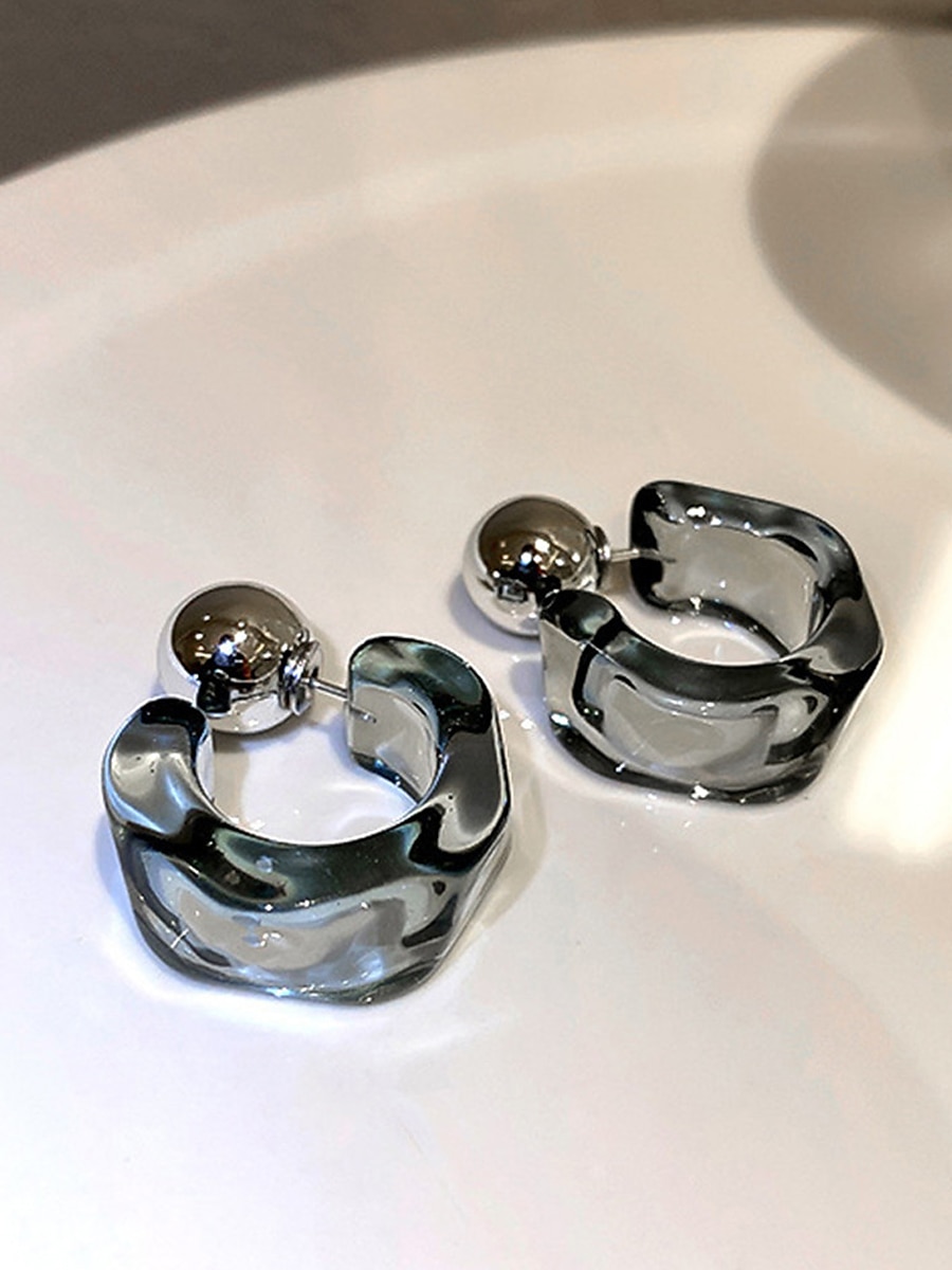 Femme Boucles d'oreille Mode Extérieur Géométrie Boucle d'oreille de 2025 ? $7.49 –P2