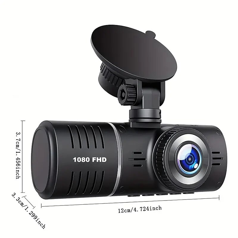 3 Cameras Lens 2.5In Car DVR Dash Cam HD Dash Camera Three Way Lens Video Recorder 1080P Black Box Cycle Dashcam Camcorder 2025 - $81.99 –P8