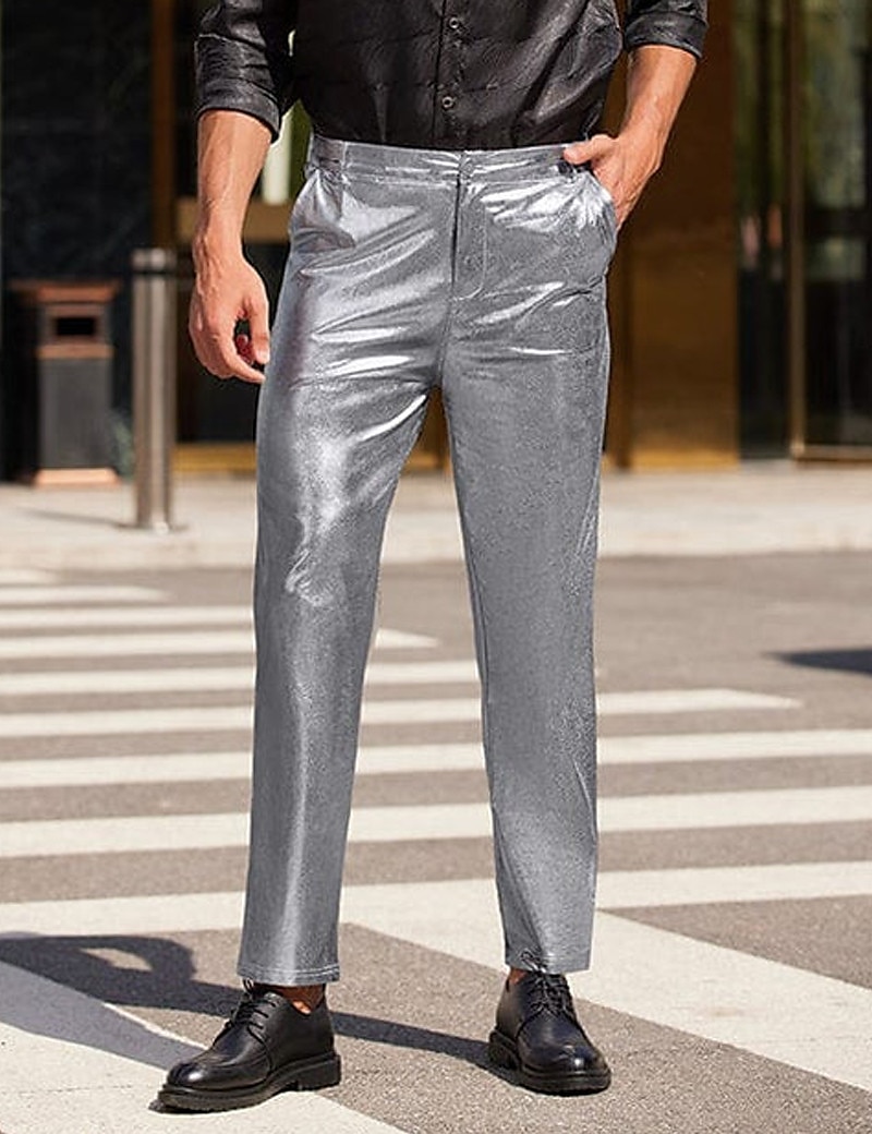 Beige Plaid Slim-Fit Pants – gentsuitspage
