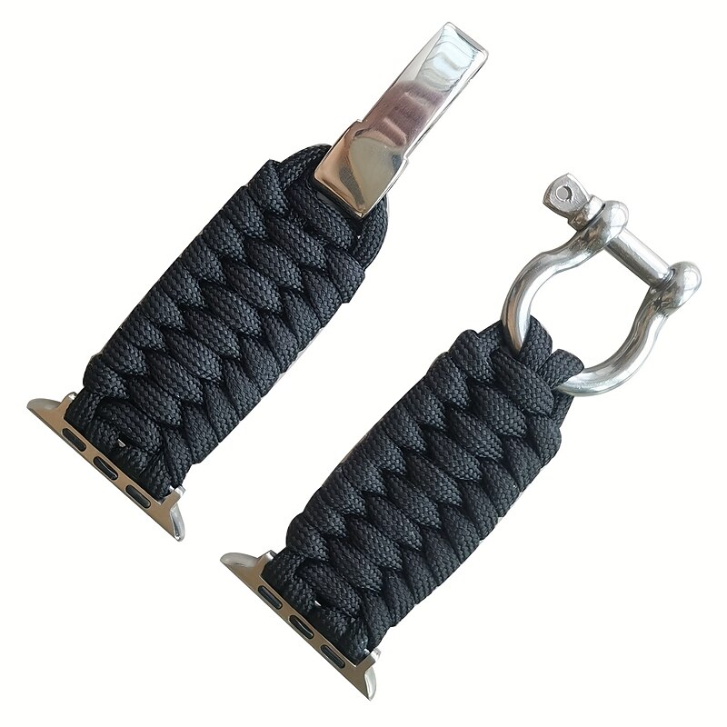 1 pacote Corda trançada artesanal Compatível com Pulseira Apple Watch 38mm 40mm 41mm 42mm 44mm 45mm 49mm Entrançado Elástico Ajustável Tecido pulseira de substituição para iwatch Ultra 2 Series 9 8 7 de 2025 por $12.99 –P10
