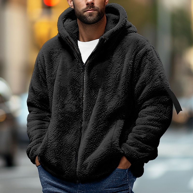 Men's SPORT Fleece Hoodie - Sweatshirts - New In 2024