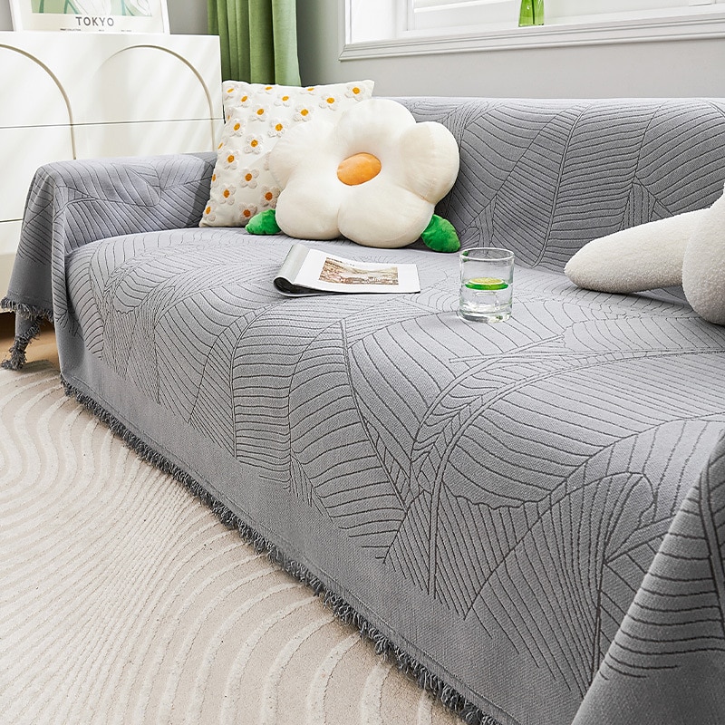 Chenille-Sofabezug, Couchbezug, Salbeigrün, Couchschutz, Sofadecke, Sofaüberwurf für Sofas, waschbar, Sofabezug für Hunde 2025 - $44.99 –P18