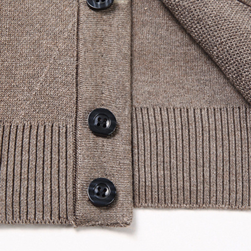 Herren Pullover Pullunder Wollpullover Kaschmir Strickjacke Gerippt Stricken Standard Tasche Strick Raute V Ausschnitt Warm-Ups Moderne zeitgenössische Freizeitskleidung Ausgehen Bekleidung Winter 2026 - $39.99 –P16