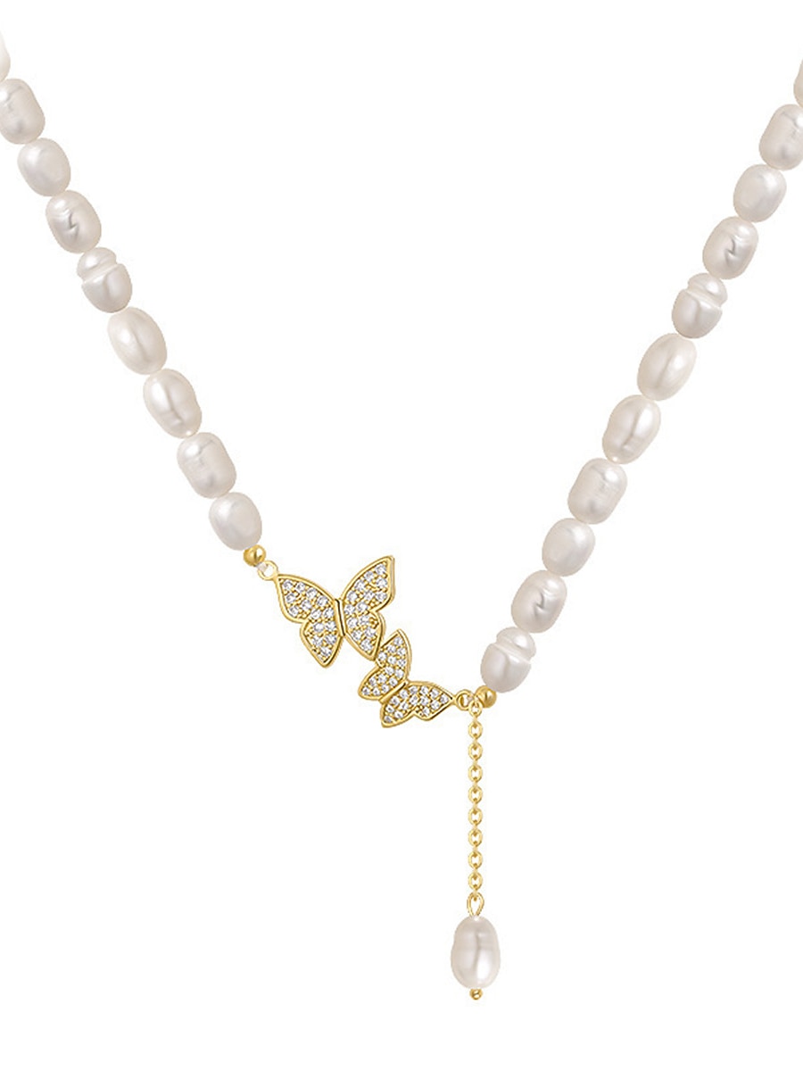 Naisten kaulakoru Muoti ulko- Perhonen Kaulakoru 2026 - MXN $148.76 –P5