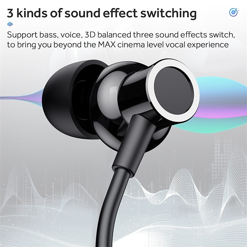 2025年 GM-Y10 ネックバンドヘッドホン 耳の中 Bluetooth 5.3 エルゴノミック設計 ステレオ ディープベース のために Apple Samsung Huawei Xiaomi MI キャンピング＆ハイキング ランニング 日常使用 携帯電話 旅行とエンターテイメント 車のオートバイ 携帯電話ゲーム  コレクション – $20.99 –P12