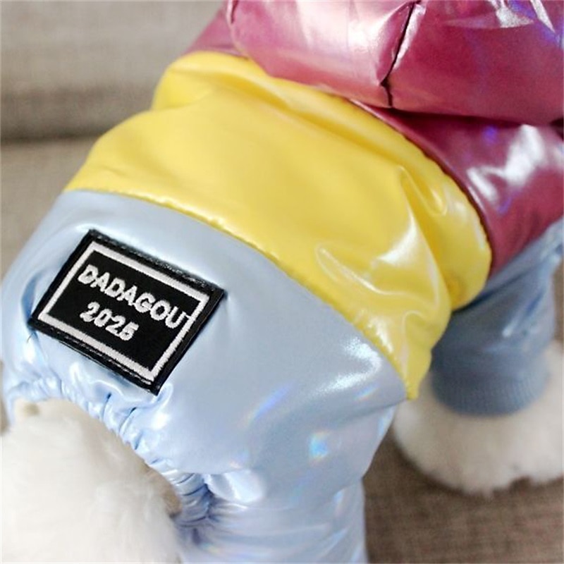 Hunder Katter Frakker Jakke Mote Fritid Vinter Vanntett Pustende Myk Vaskbar Bekvem Fritid / hverdag Hundeklær for Bichon Frisé Pommeran ungt kjæledyr Sommerfugl Small 2025 - $35.99 –P3