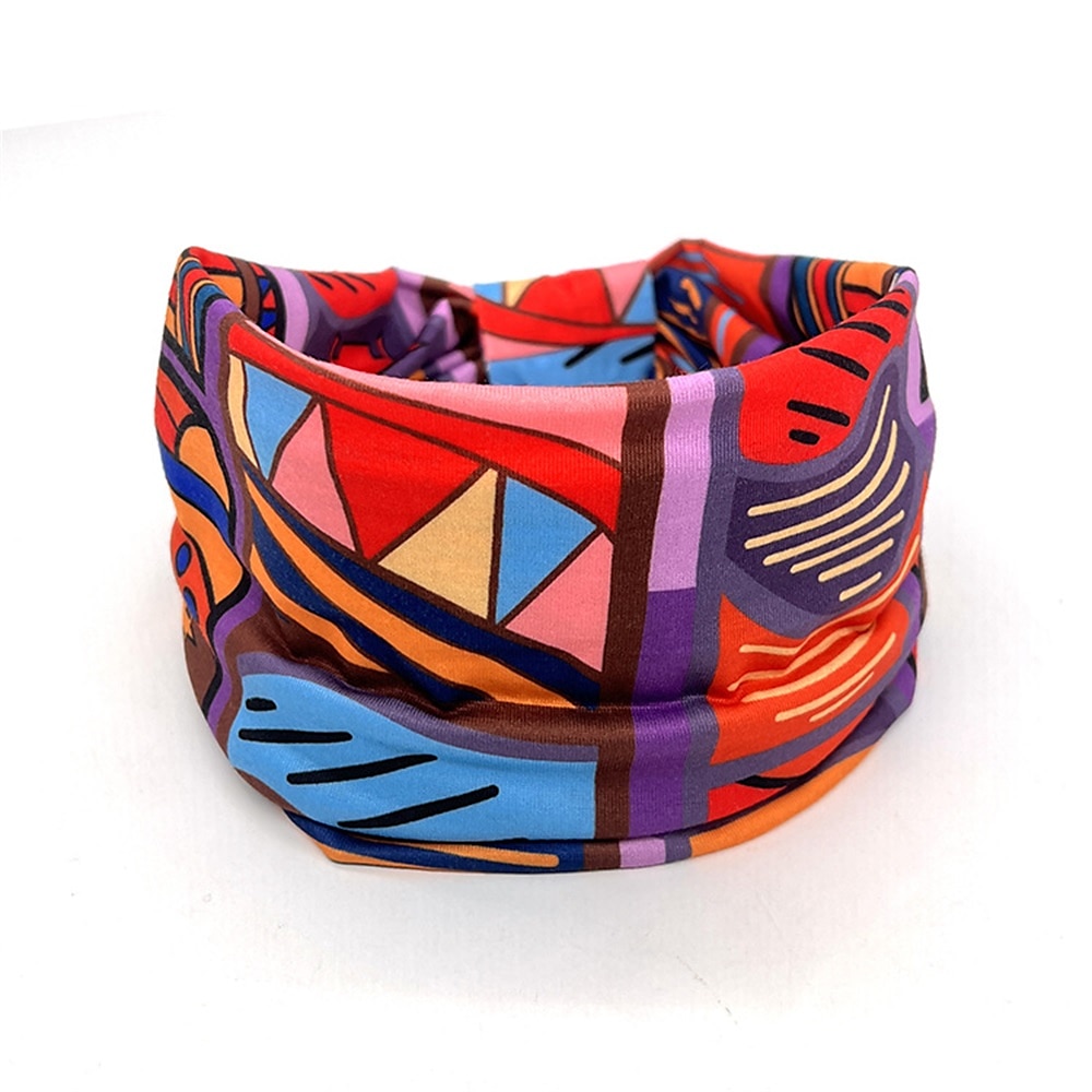 Bandes de cheveux pour femmes, motifs imprimés africains, large bord, nouage élastique, bandeaux de sport, de yoga, couvre-chef pour femmes, accessoires pour cheveux de 2025 ? $6.99 –P10