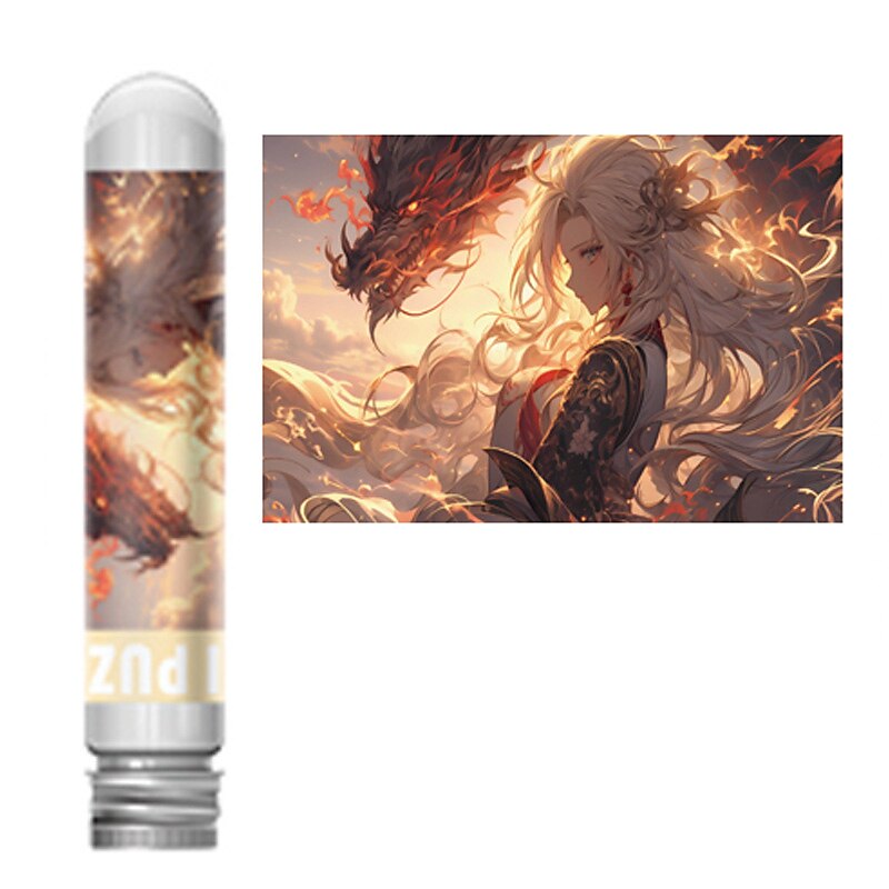 mini puzzle ze zkumavky pro dospělé 150 kusů papíru pohodlné dětské puzzle hračky design krajiny kreativita dárek k narozeninám 2025 - $46.99 –P19