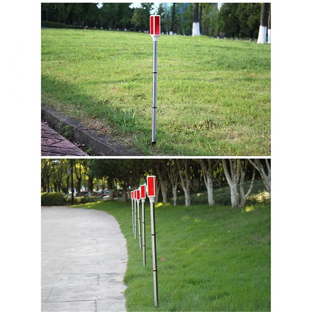 outdoor zonne-wegversperring lamp 1/5pcs benchmark licht waarschuwingslicht verkeersweg obstakel aangegeven licht gazon led stroboscooplamp signaal lig 2025 - $18.49 –P6