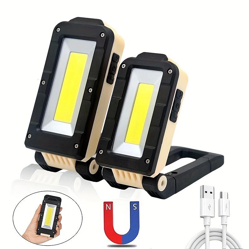 1 pc 10 W Lampes de travail Multifonction COB Utilisation multiple Blanc Froid 5 V 1 Perles LED de 2025 ? $22.99 –P4