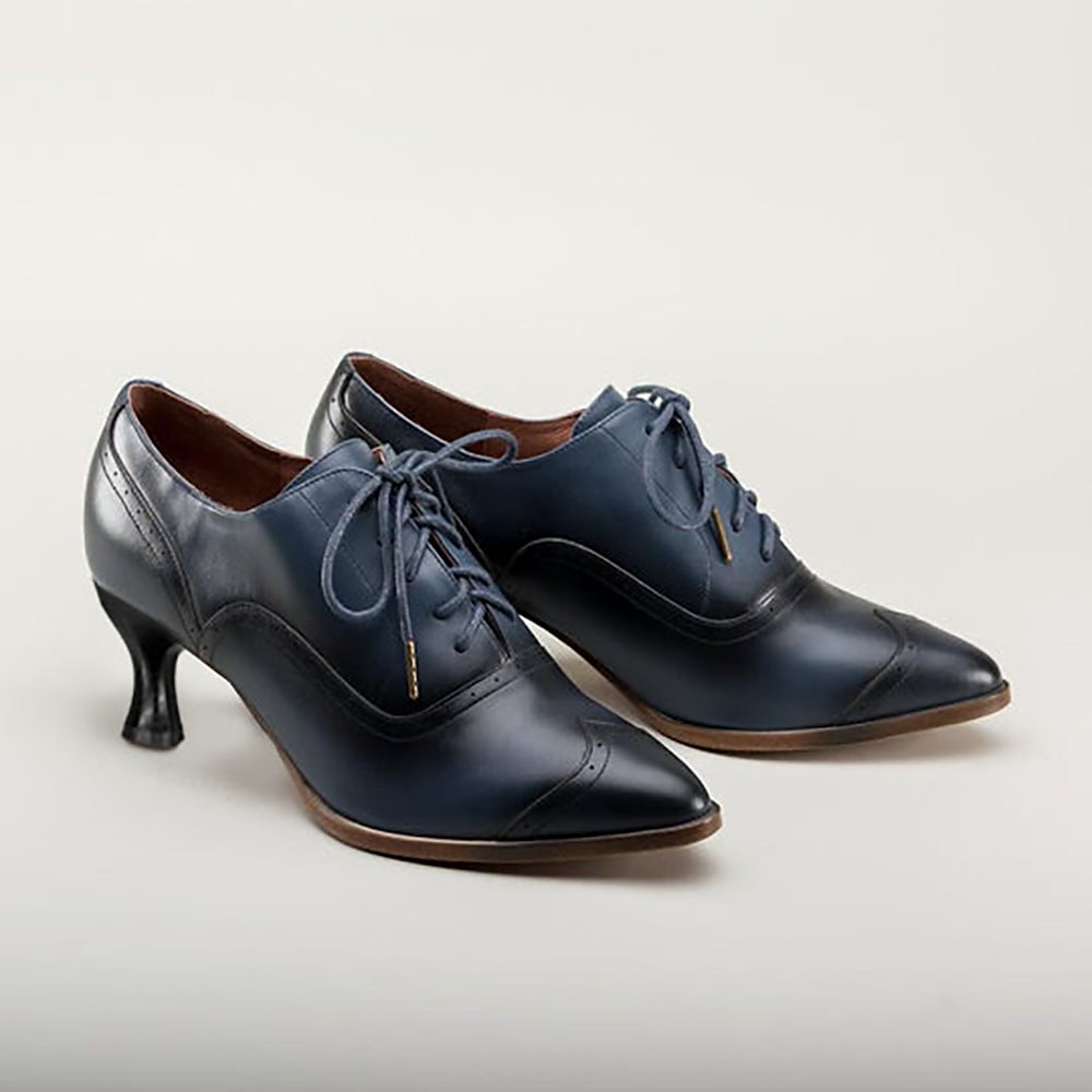 Pentru femei Pantofi pumps Sandale Oxfords Bullock Pantofi Mărime Plus Size Pantofi de epocă Petrecere Zilnic Elimina Toc Mic Elegant Epocă Modă Imitație Piele Roșu Închis Negru Alb 2025 - $54.99 –P4