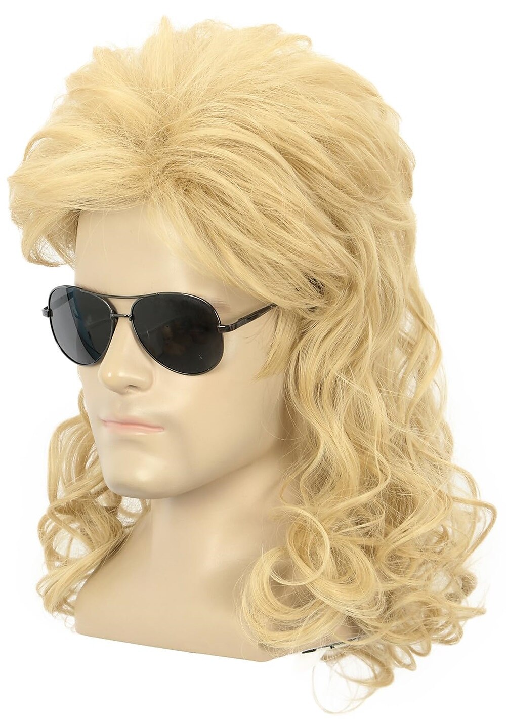 Long Dark Brown Wig Rock Star Style Mullet Cosplay Wig 70s 80s Costume Wig Carnival Curly Hair Party Wigs Halloween Wigs 2025 - $20.99 –P2
