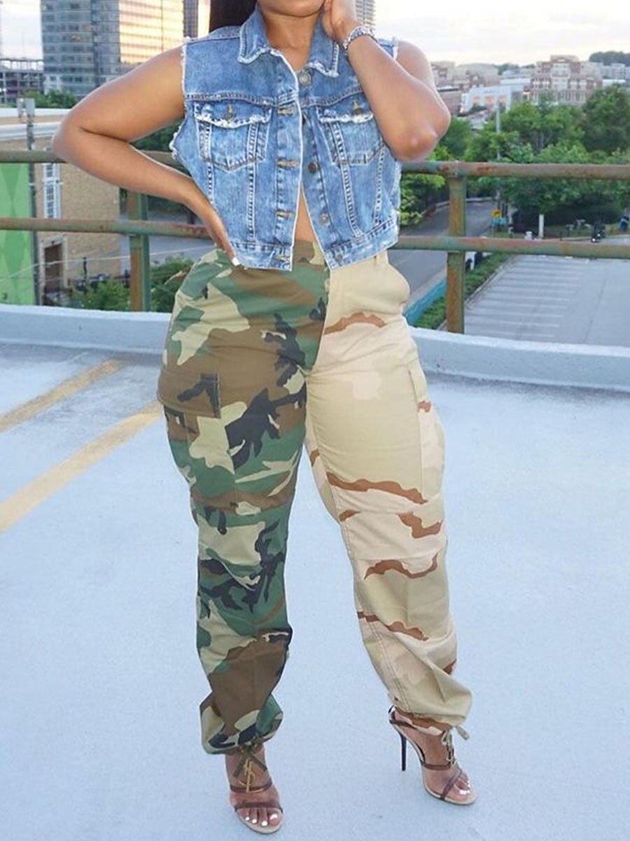 Women's Cargo Pants Pants Trousers Full Length Active Fashion Outdoor Street Khaki Army Green S M Fall Winter 2023 - US $34.99 –P11