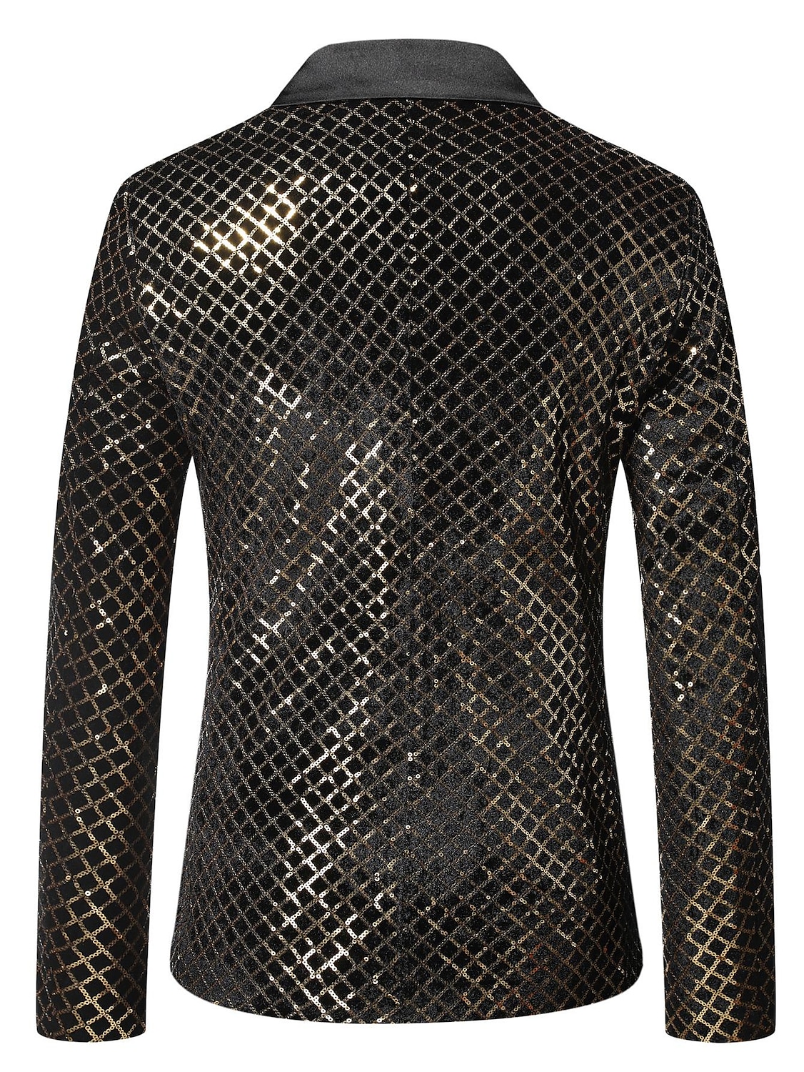 Disco 1980s Suits & Blazers Lapel Collar Blazer Peak Lapel Normal Disco Sequins Men's Halloween Masquerade Party Club Pride Parade Adults' Coat Fall & Winter 2025 - $9.99 –P4