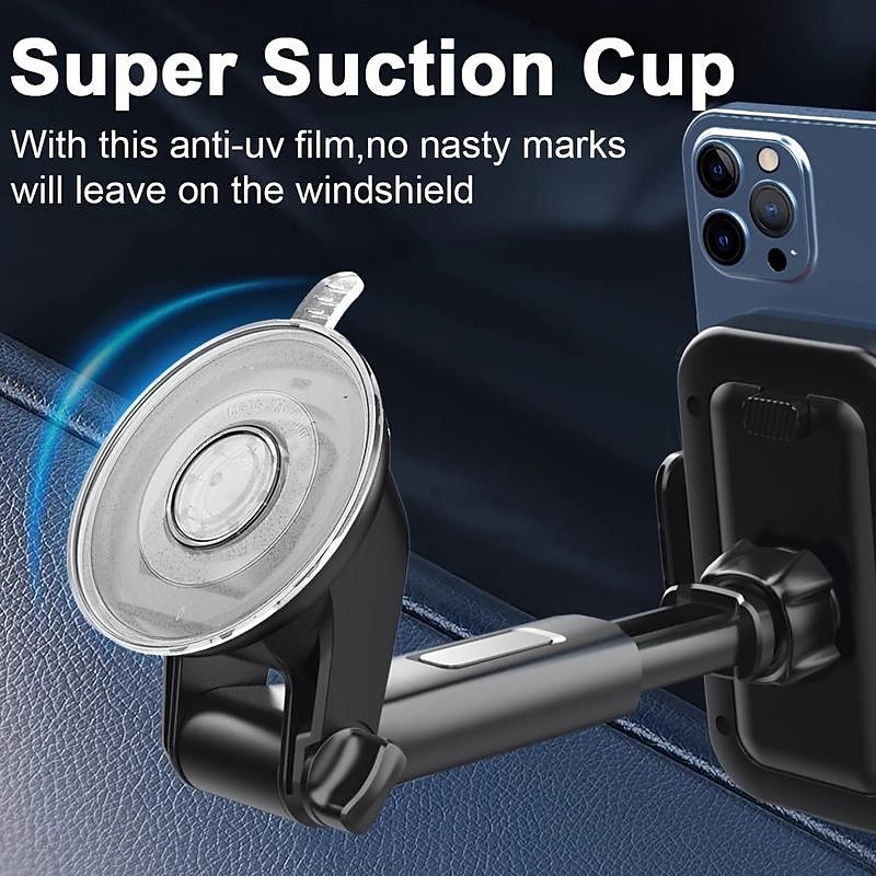 Car Phone Holder Phone Holder With Strong Suction Cup 2-in-1 Phone Holder Dashboard/Windshield Hands-Free For All Mobile Phones 2025 - $17.99 –P3