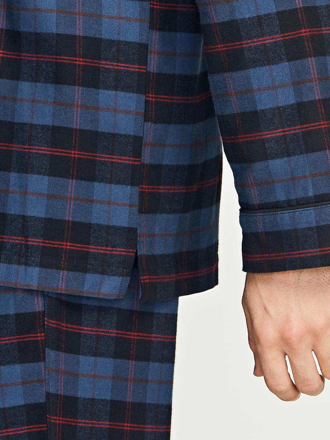 Homens Loungewear Roupa de Dormir Conjunto de Pijama Top e calça de pijama 2 Peças Xadrez à moda Casual Conforto Casa Diário Algodão Conforto Lapela Manga Longa Camisa Social Calça Com Cordão Cintura de 2025 por $30.99 –P13