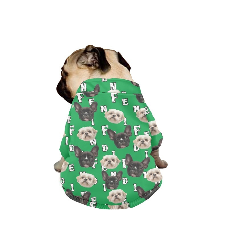 Perros Gatos Sudadera Moda Casual Invierno Impermeable Transpirable Suave Lavable Cómodo Casual Diario Ropa para perros for Bichón Frisé Pomerania Animal doméstico del bebé Mariposa Small 2025 - $26.99 –P7
