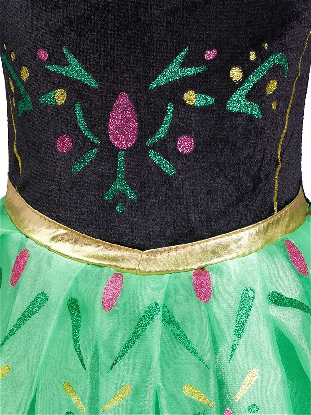 Frozen DinBasme Prințesă Anna Rochie de fete cu flori Costum de petrecere tematică Rochii din tul Cosplay Film Cosplay for Fete Pentru copii Carnaval Mascaradă Nuntă Invitat la nunta 2025 - $33.99 –P11