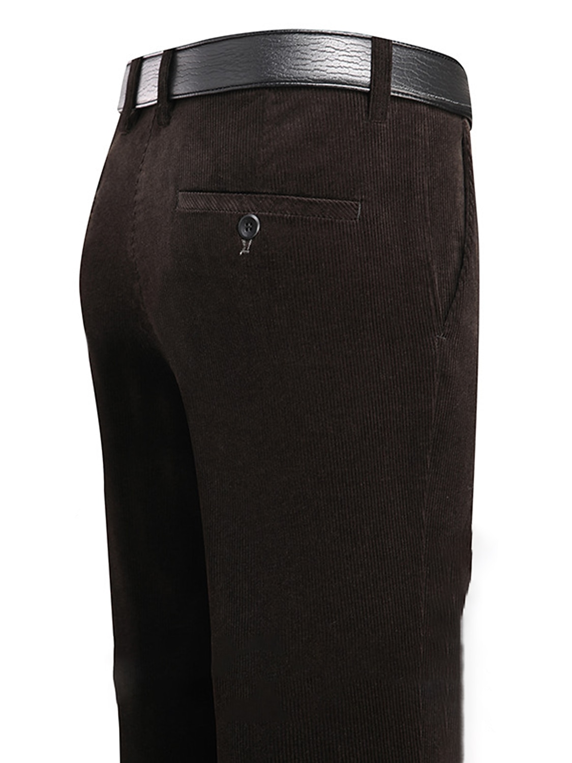 Per uomo Pantaloni Pantaloni Eleganti Pantaloni in velluto a coste Pantaloni invernali Pantaloni da Abito Tasca Semplice Comodità Morbido Quotidiano All'aperto Uscire Moda Casual Verde Cachi del 2026 a $40.99 –P7