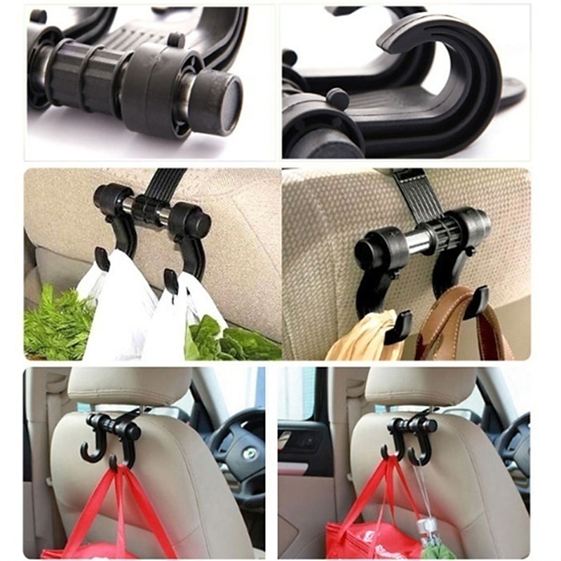 Universal Car Seat Back Storage Hook Sundries Hanger Bag Holder Multifunction Car Hooks Vehicle Storage Organizer 2025 - $14.99 –P2